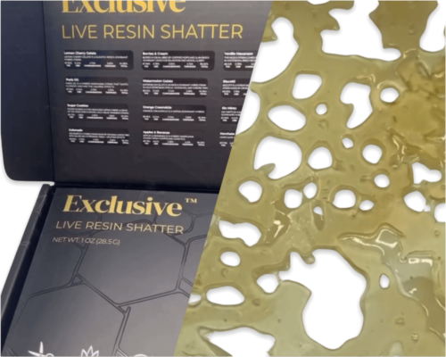 Exclusive Live Resin Shatter