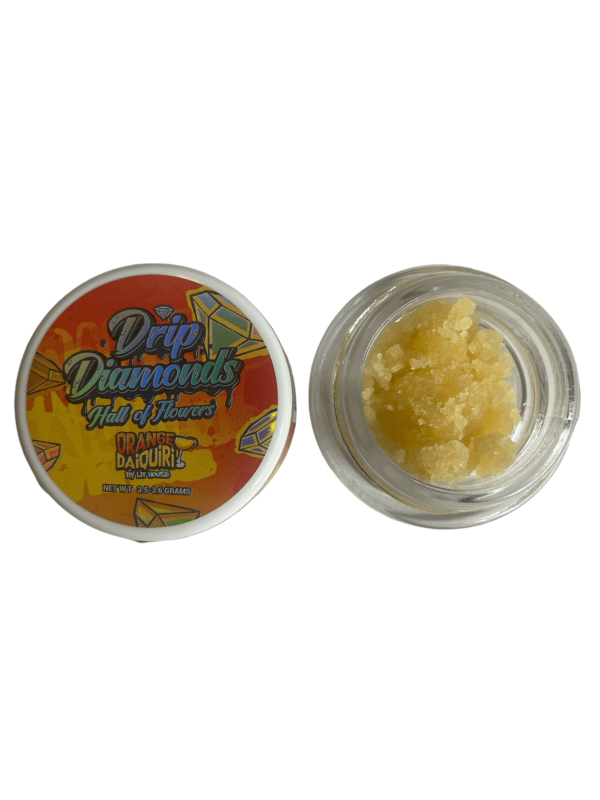 Drip Diamonds Orange Daiquiri Hall of Flowers 3.5g