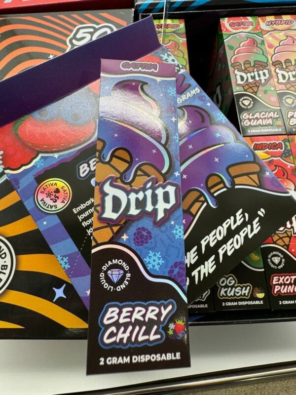 Drip Disposable Vape 2g - THC Liquid Diamond Blend